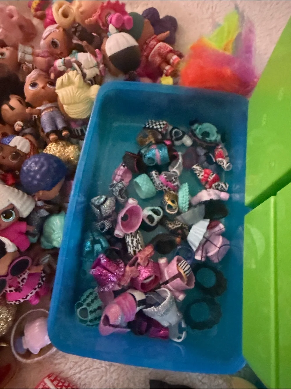 L.O.L. Surprise! Dolls Assortment with Red, Blue, Pink & Orange Hair